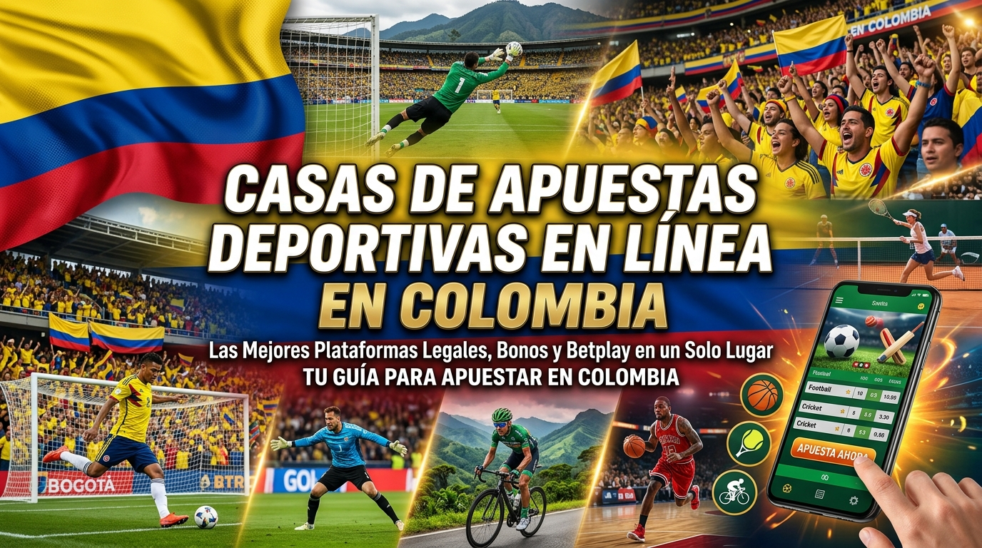 Casas de Apuestas Deportivas en Línea en Colombia: Sitios Top